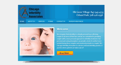 Desktop Screenshot of chicagoinfertility.org